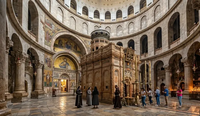 The Church of the Holy Sepulchre in Jerusalem
