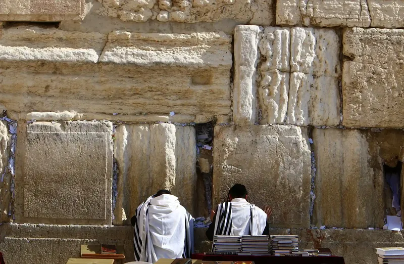 The Western Wall in Jerusalem