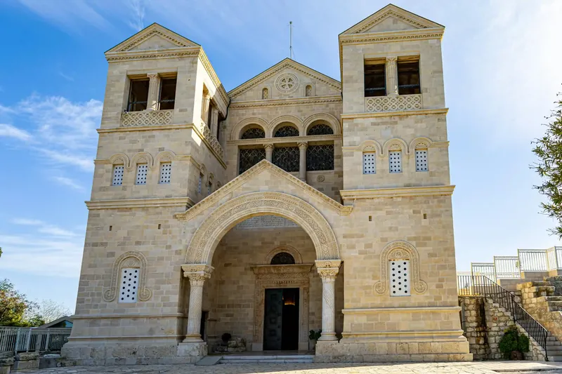 Mount Tabor, the site of the Transfiguration